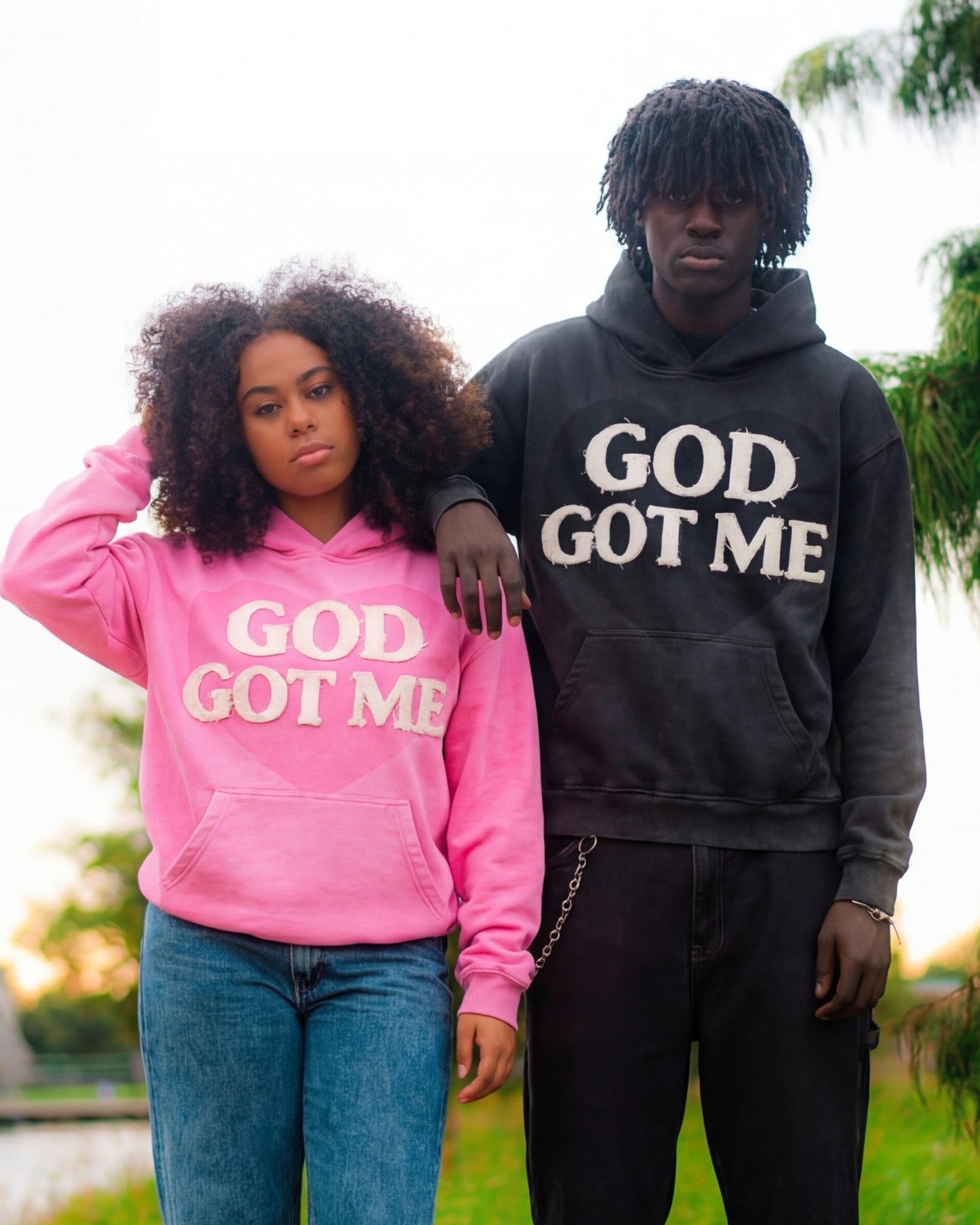 "GOD GOT ME" HOODIES